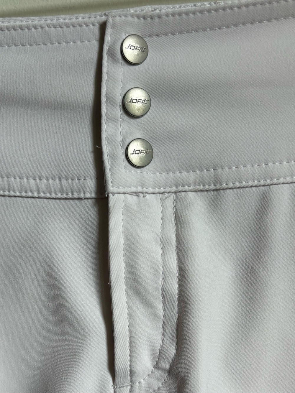 Jofit Golf Skort Women's Size 6 White Athletic Tennis skirt with Zip Pockets - Picture 6 of 11